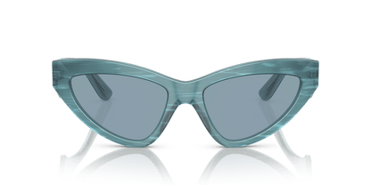 משקפי שמש דולצ'ה וגבאנה פלר תכלת-כחול | Dolce&Gabbana DG4439 Fleur Azure-Blue