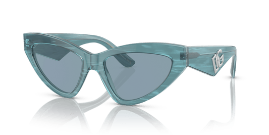 משקפי שמש דולצ'ה וגבאנה פלר תכלת-כחול | Dolce&Gabbana DG4439 Fleur Azure-Blue
