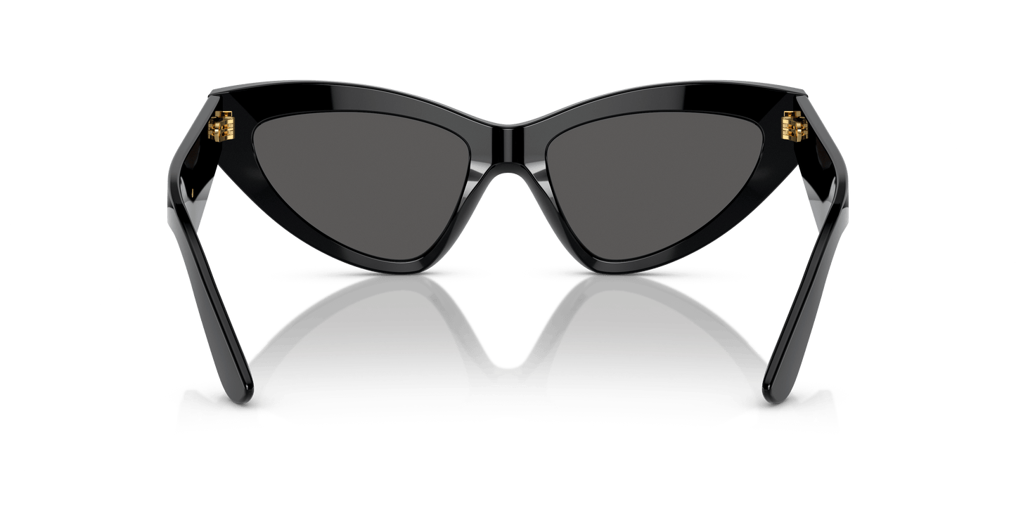 משקפי שמש דולצ'ה וגבאנה שחור-אפור כהה | Dolce&Gabbana DG4439 Black-Dark Grey
