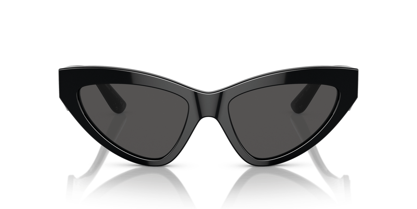 משקפי שמש דולצ'ה וגבאנה שחור-אפור כהה | Dolce&Gabbana DG4439 Black-Dark Grey