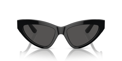 משקפי שמש דולצ'ה וגבאנה שחור-אפור כהה | Dolce&Gabbana DG4439 Black-Dark Grey
