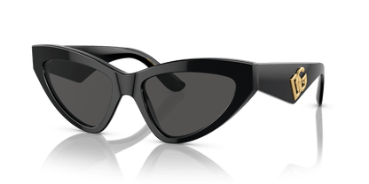 משקפי שמש דולצ'ה וגבאנה שחור-אפור כהה | Dolce&Gabbana DG4439 Black-Dark Grey