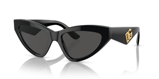 Dolce &amp; Gabbana Sunglasses Black-Dark Grey | Dolce&amp;Gabbana DG4439 Black-Dark Grey