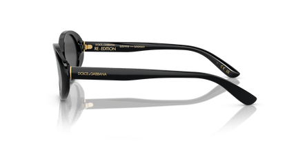 משקפי שמש דולצ'ה וגבאנה שחור-אפור כהה | Dolce&Gabbana DG4443 Black-Dark Grey