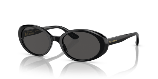 משקפי שמש דולצ'ה וגבאנה שחור-אפור כהה | Dolce&Gabbana DG4443 Black-Dark Grey