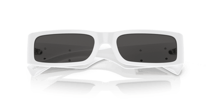 משקפי שמש דולצ'ה וגבאנה לבן-אפור כהה | Dolce&Gabbana DG4444 White-Dark Grey