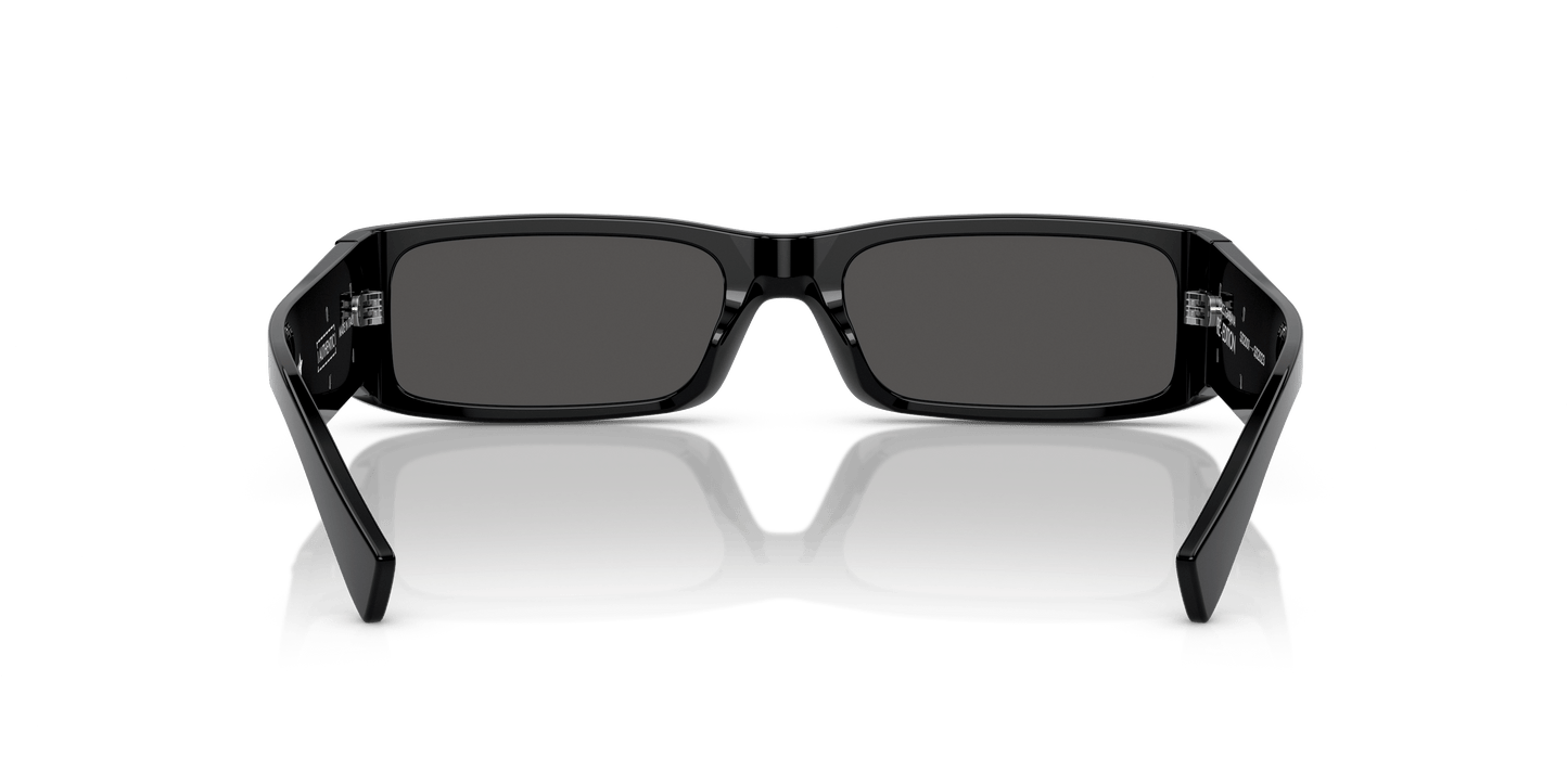 משקפי שמש דולצ'ה וגבאנה שחור-אפור כהה | Dolce&Gabbana DG4444 Black-Dark Grey