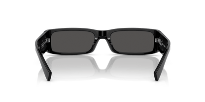 משקפי שמש דולצ'ה וגבאנה שחור-אפור כהה | Dolce&Gabbana DG4444 Black-Dark Grey