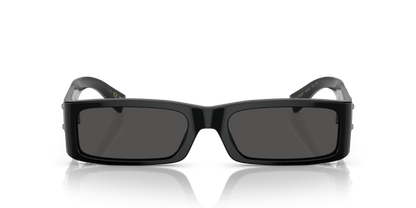 משקפי שמש דולצ'ה וגבאנה שחור-אפור כהה | Dolce&Gabbana DG4444 Black-Dark Grey