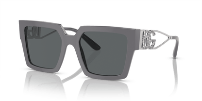 Dolce &amp; Gabbana Sunglasses Grey-Dark Grey | Dolce&amp;Gabbana DG4446B Grey-Dark Grey