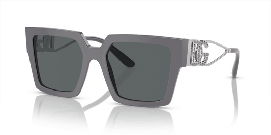 Dolce &amp; Gabbana Sunglasses Grey-Dark Grey | Dolce&amp;Gabbana DG4446B Grey-Dark Grey