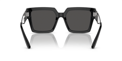 משקפי שמש דולצ'ה וגבאנה שחור-אפור כהה | Dolce&Gabbana DG4446B Black-Dark Grey