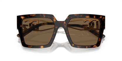Dolce &amp; Gabbana Sunglasses Havana-Dark Brown | Dolce&amp;Gabbana DG4446B Havana-Dark Brown