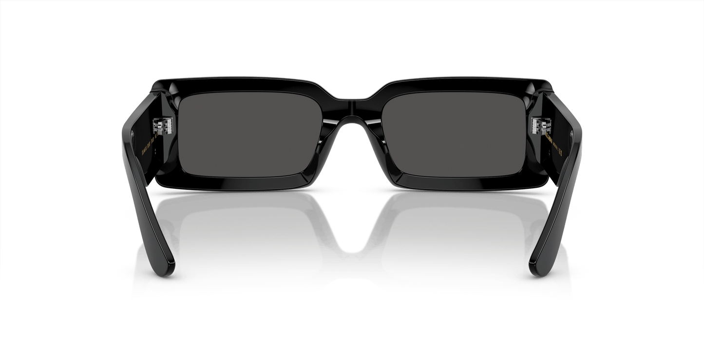 משקפי שמש דולצ'ה וגבאנה שחור-אפור כהה | Dolce&Gabbana DG4447B Black-Dark Grey