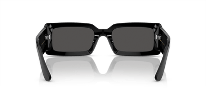 משקפי שמש דולצ'ה וגבאנה שחור-אפור כהה | Dolce&Gabbana DG4447B Black-Dark Grey