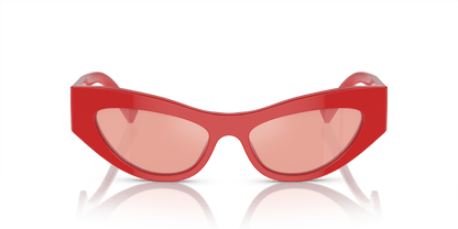 Dolce &amp; Gabbana DG4450 Red-Pink Mirror Pink Sunglasses