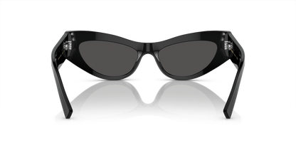 Dolce &amp; Gabbana DG4450 Black-Dark Grey Sunglasses