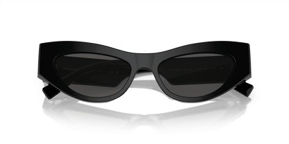 Dolce &amp; Gabbana DG4450 Black-Dark Grey Sunglasses