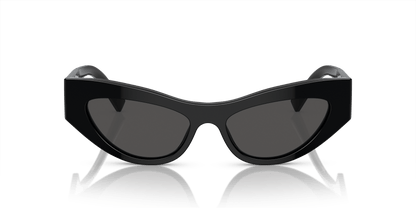 Dolce &amp; Gabbana DG4450 Black-Dark Grey Sunglasses