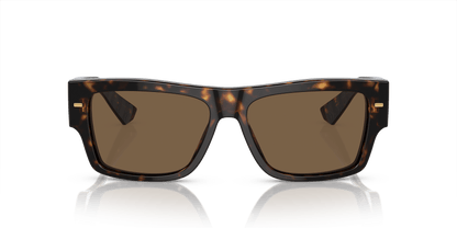 משקפי שמש דולצ'ה וגבאנה הוואנה-חום כהה | Dolce&Gabbana DG4451 Havana-Dark Brown