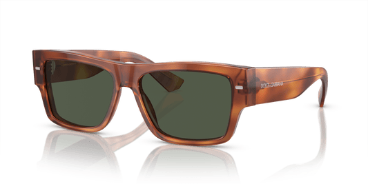 Dolce &amp; Gabbana Sunglasses Ginger Havana-Dark Green Polar | Dolce&amp;Gabbana DG4451 Ginger Havana-Dark Green Polar