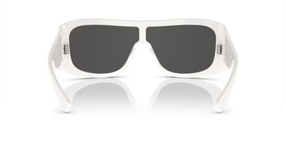 משקפי שמש דולצ'ה וגבאנה לבן-אפור כהה | Dolce&Gabbana DG4454 White-Dark Grey