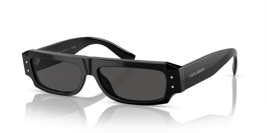 משקפי שמש דולצ'ה וגבאנה שחור-אפור כהה | Dolce&Gabbana DG4458 Black-Dark Grey