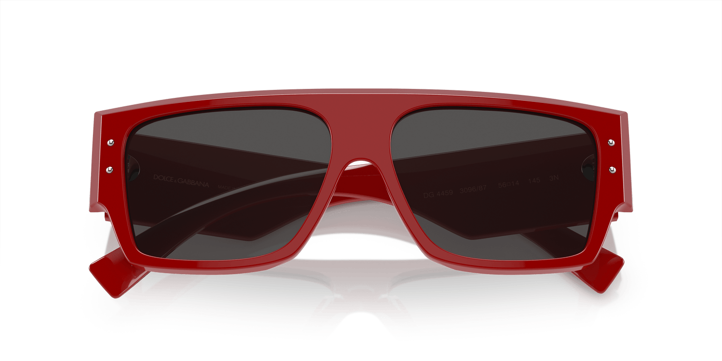 דולצ'ה וגבאנה משקפי שמש אדום-אפור כהה | DOLCE&GABBANA DG4459 Red-Dark Grey