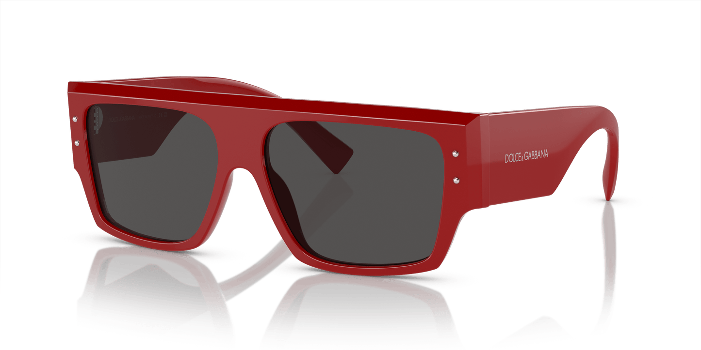 דולצ'ה וגבאנה משקפי שמש אדום-אפור כהה | DOLCE&GABBANA DG4459 Red-Dark Grey
