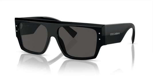 דולצ'ה וגבאנה משקפי שמש שחור-אפור כהה | DOLCE&GABBANA DG4459 Black-Dark Grey