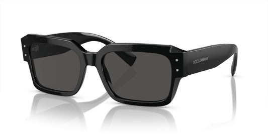 משקפי שמש דולצ'ה וגבאנה שחור-אפור כהה | Dolce&Gabbana DG4460 Black-Dark Grey