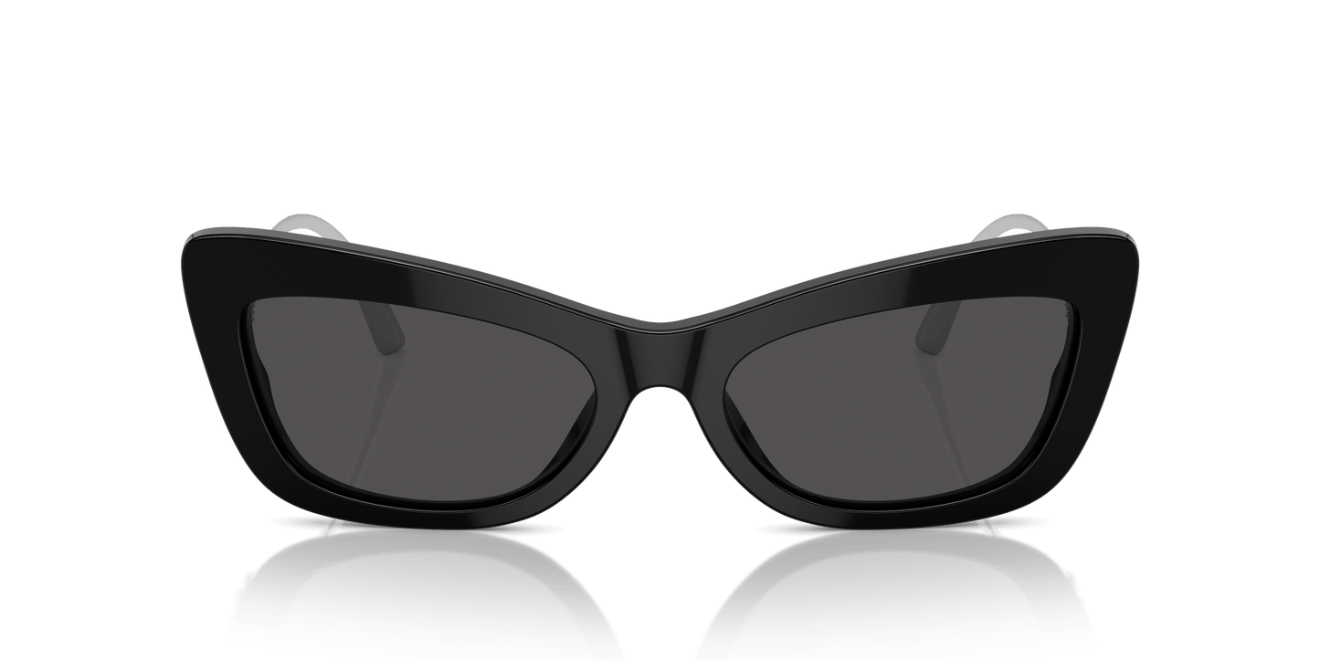משקפי שמש דולצ'ה וגבאנה שחור-אפור כהה | Dolce&Gabbana DG4467B Black-Dark Grey