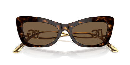 משקפי שמש דולצ'ה וגבאנה הוואנה-חום כהה | Dolce&Gabbana DG4467B Havana-Dark Brown