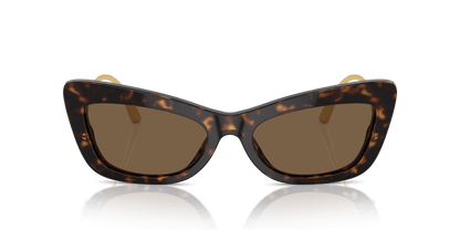 משקפי שמש דולצ'ה וגבאנה הוואנה-חום כהה | Dolce&Gabbana DG4467B Havana-Dark Brown