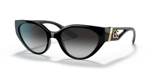 משקפי שמש של דולצ'ה וגבאנה בצבע שחור אפור | Dolce&Gabbana DG6146 Black-Gradient Grey