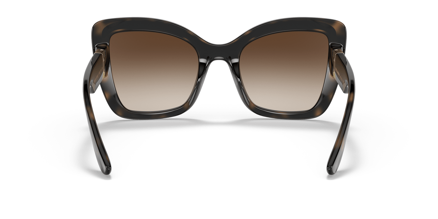 Dolce &amp; Gabbana Sunglasses Havana/Black-Gradient Brown | Dolce&amp;Gabbana DG6170 Havana/Black-Gradient Brown