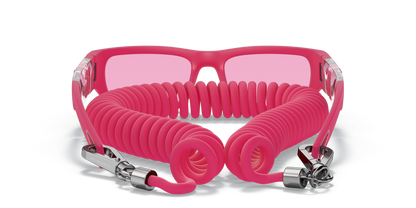 Dolce &amp; Gabbana DG6172 Pink Rubber-Pink Sunglasses