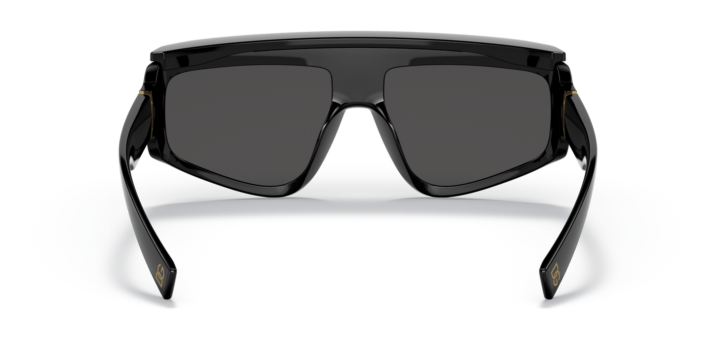 משקפי שמש דולצ'ה וגבאנה שחור-אפור כהה | Dolce&Gabbana DG6177 Black-Dark Grey