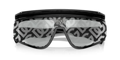 משקפי שמש דולצ'ה וגבאנה שחור-אפור בהיר | Dolce&Gabbana DG6177 Black-Light Grey