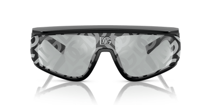 משקפי שמש דולצ'ה וגבאנה שחור-אפור בהיר | Dolce&Gabbana DG6177 Black-Light Grey