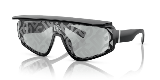 משקפי שמש דולצ'ה וגבאנה שחור-אפור בהיר | Dolce&Gabbana DG6177 Black-Light Grey