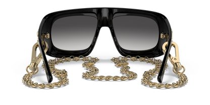 Dolce &amp; Gabbana Sunglasses Black-Grey Gradient | Dolce&amp;Gabbana DG6178 Black-Grey Gradient