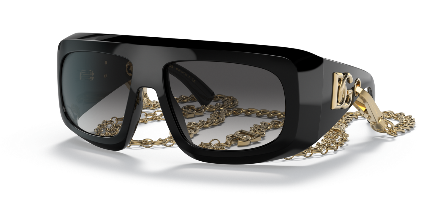 Dolce &amp; Gabbana Sunglasses Black-Grey Gradient | Dolce&amp;Gabbana DG6178 Black-Grey Gradient