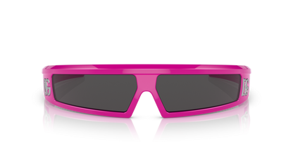 משקפי שמש דולצ'ה וגבאנה ורוד-אפור כהה | Dolce&Gabbana DG6181 Pink-Dark Grey
