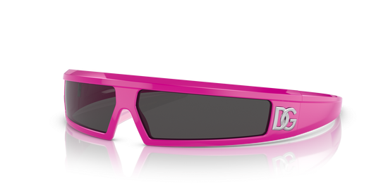 משקפי שמש דולצ'ה וגבאנה ורוד-אפור כהה | Dolce&Gabbana DG6181 Pink-Dark Grey