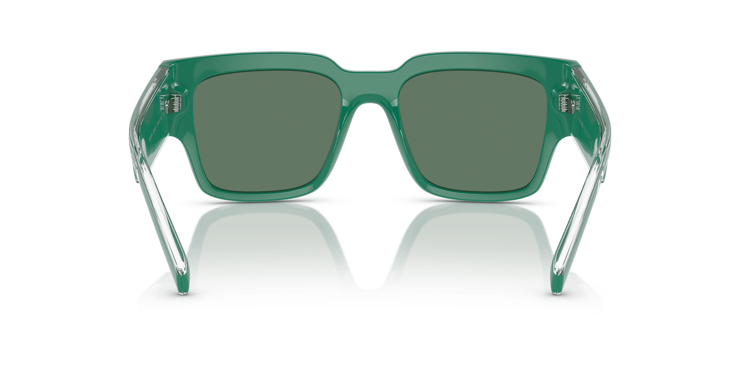 Dolce &amp; Gabbana DG6184 Green-Petrol Green Mirror Silver Sunglasses