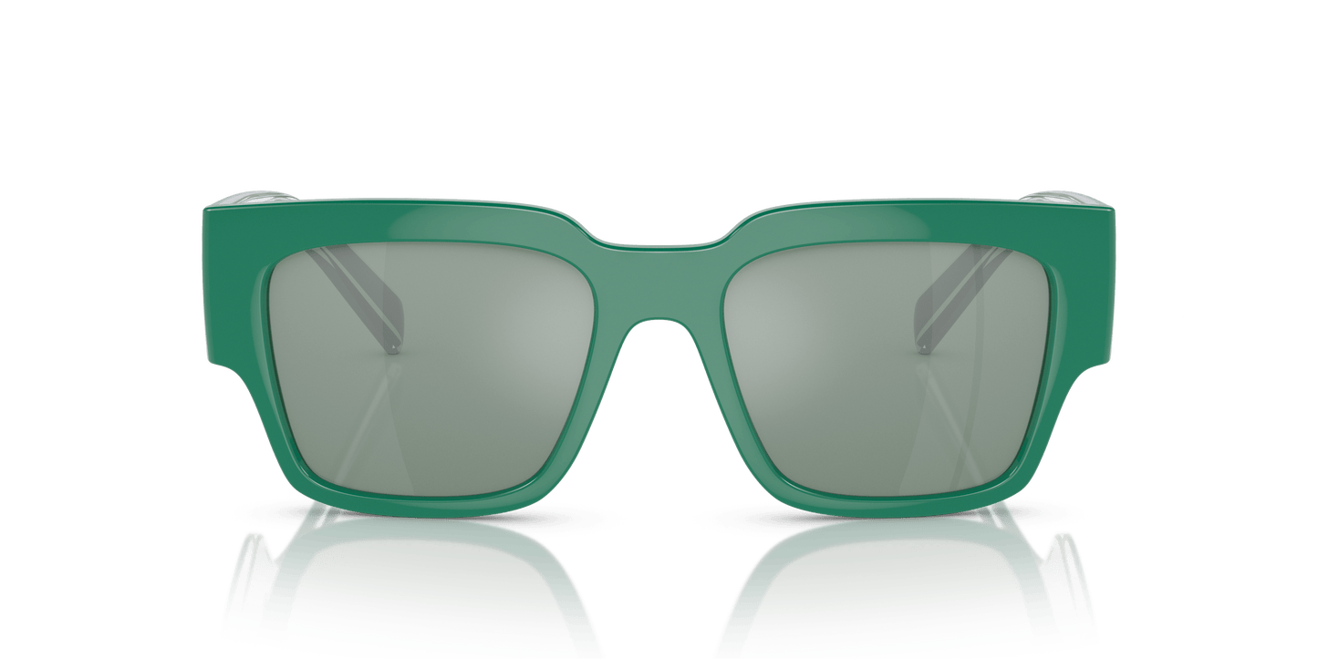 Dolce &amp; Gabbana DG6184 Green-Petrol Green Mirror Silver Sunglasses