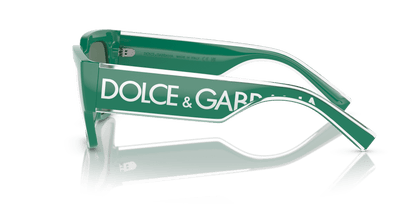 Dolce &amp; Gabbana DG6184 Green-Petrol Green Mirror Silver Sunglasses