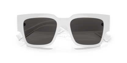 משקפי שמש דולצ'ה וגבאנה לבן-אפור כהה | Dolce&Gabbana DG6184 White-Dark Grey