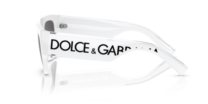 משקפי שמש דולצ'ה וגבאנה לבן-אפור כהה | Dolce&Gabbana DG6184 White-Dark Grey